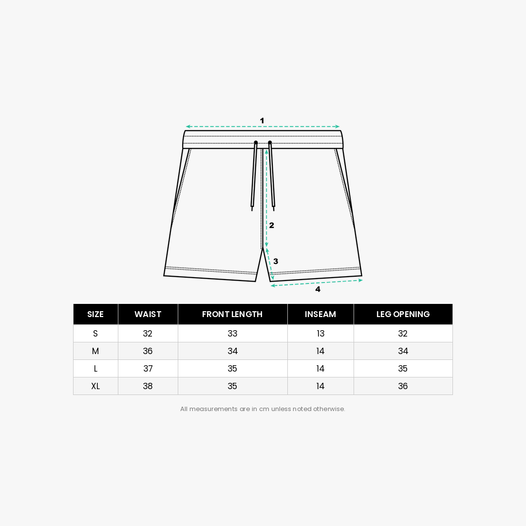 AROUND SHORTS - WHITE