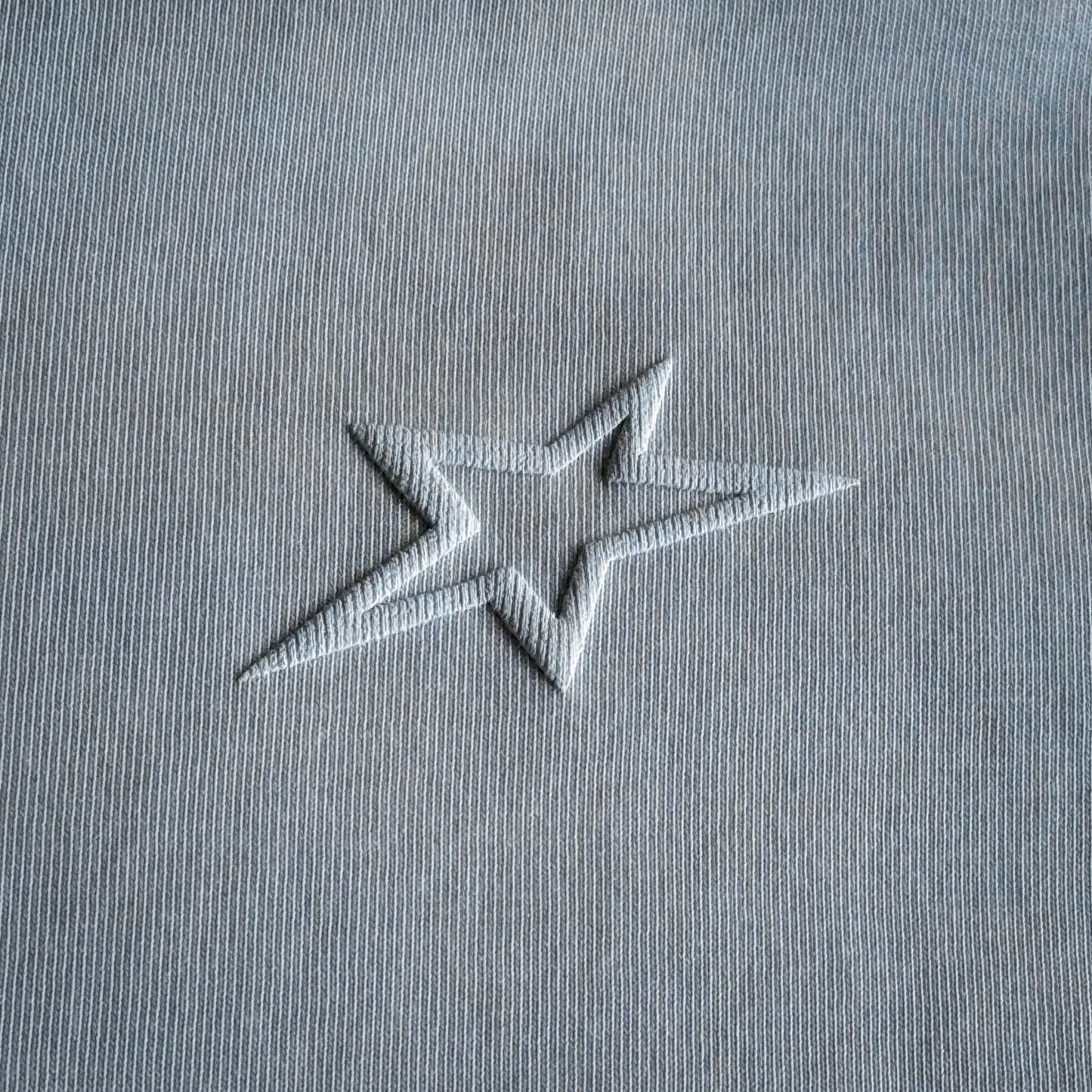 08 LOGO STAR TEE - BABY BLUE