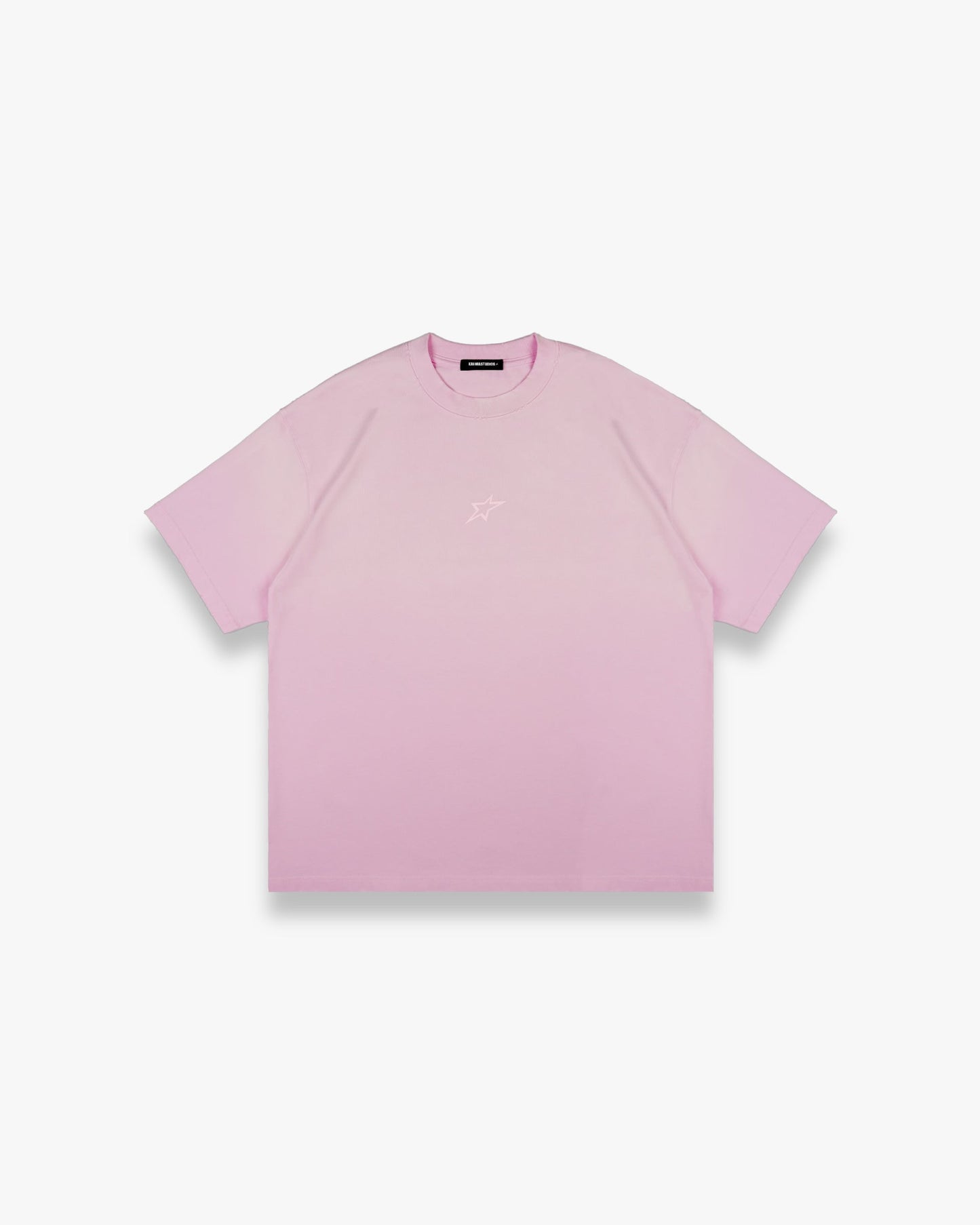 08 LOGO STAR TEE - PINK
