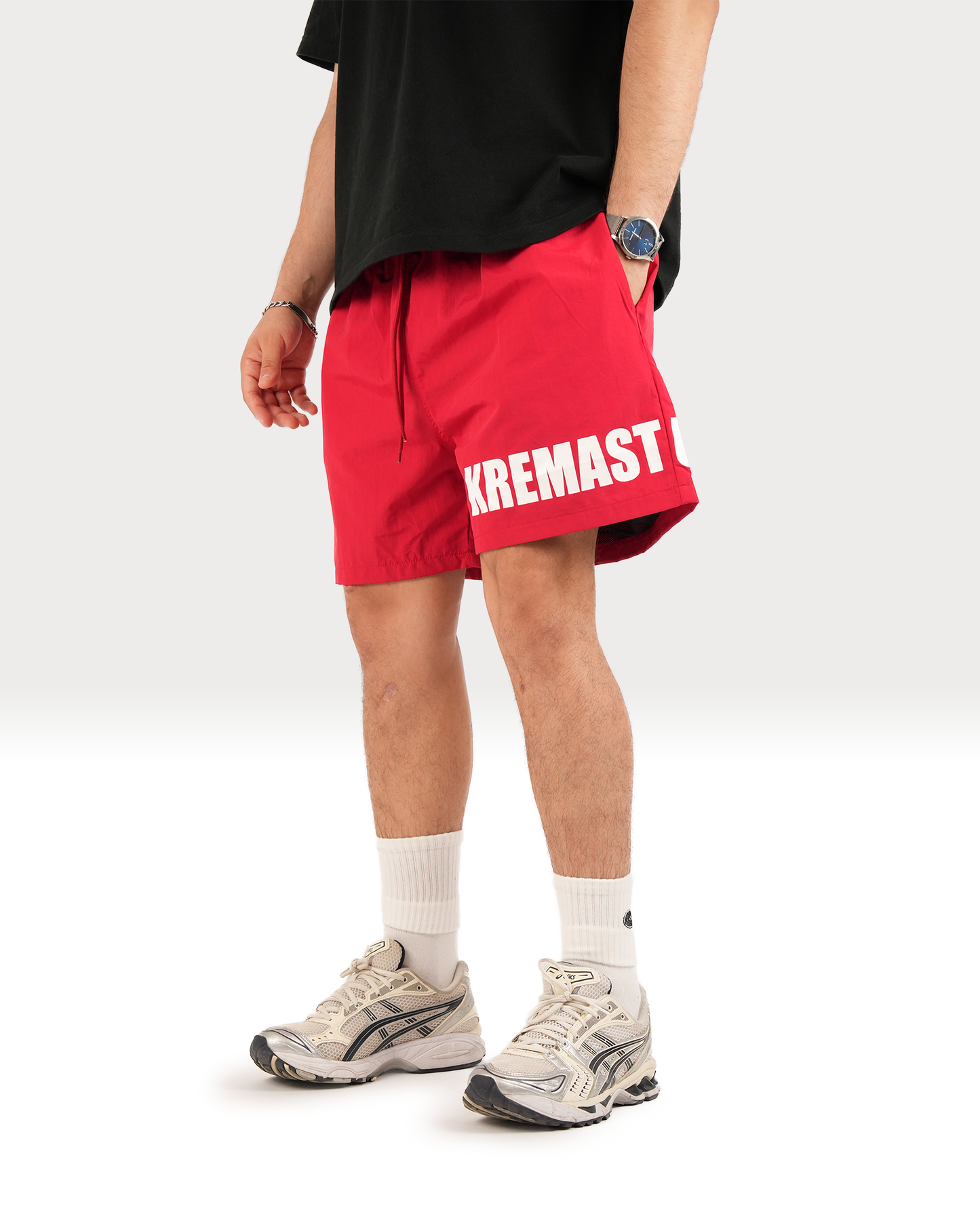 AROUND SHORTS - RED