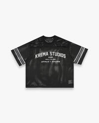 ATHLC STAFF MESH T-SHIRT - BLACK