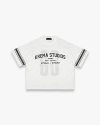 ATHLC STAFF MESH T-SHIRT - WHITE