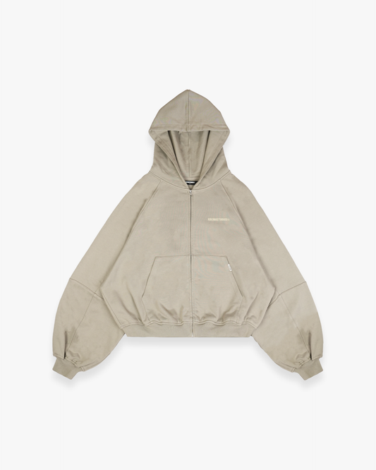 BATWING OVERSIZED HOODIE - GREEN ARMY