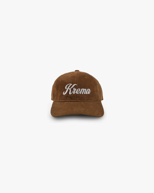 CORDUROY CAP - COFFEE