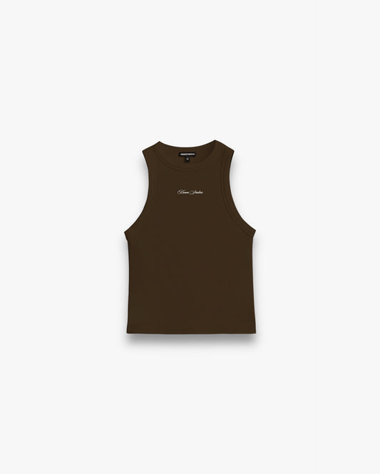 DAILY TANK TOP - CHOCOLATE