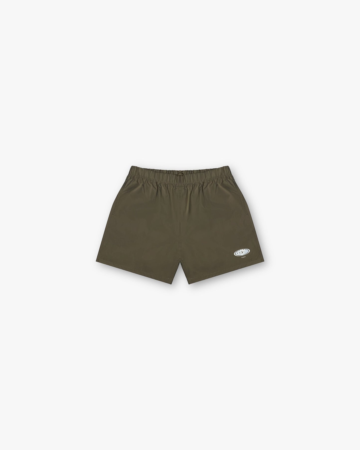 LOGO SHORTS - DARK OLIVE