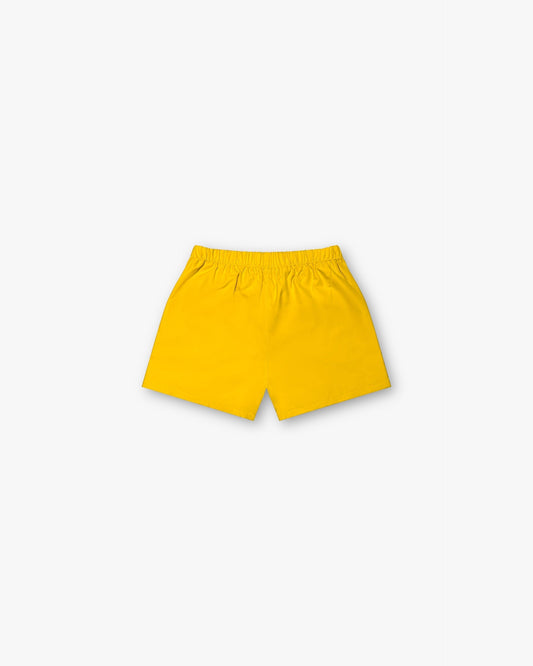 LOGO SHORTS - YELLOW