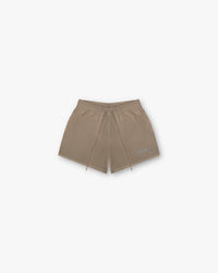 MESH SHORTS - LIGHT COFFEE