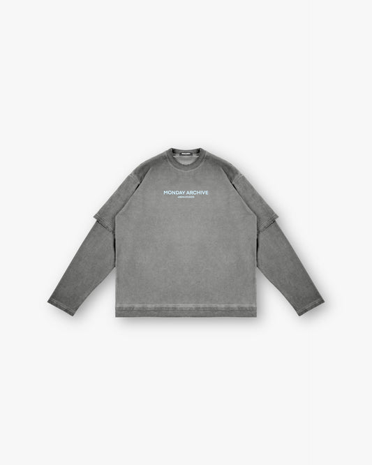 MONDAY ARCHIVE WASHED - GREY