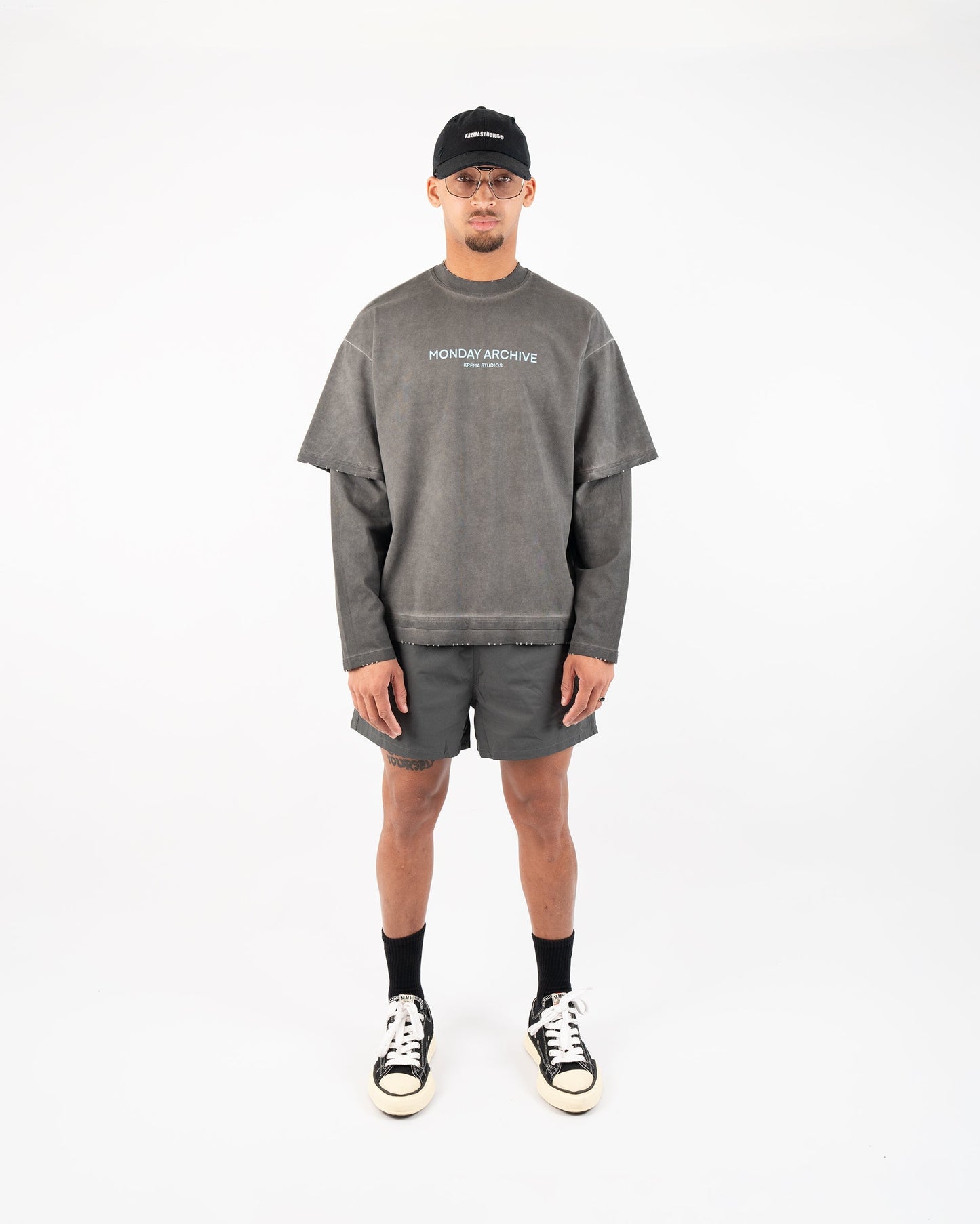 MONDAY ARCHIVE WASHED - GREY