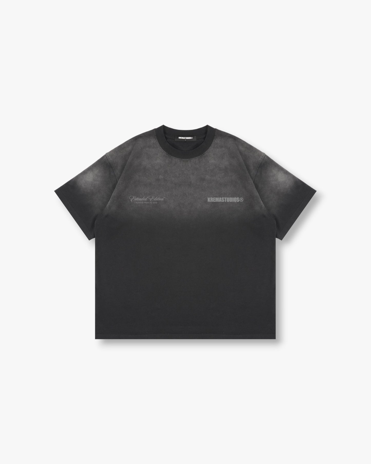 ONE TICKET TEE - BLACK/MATTE BLACK
