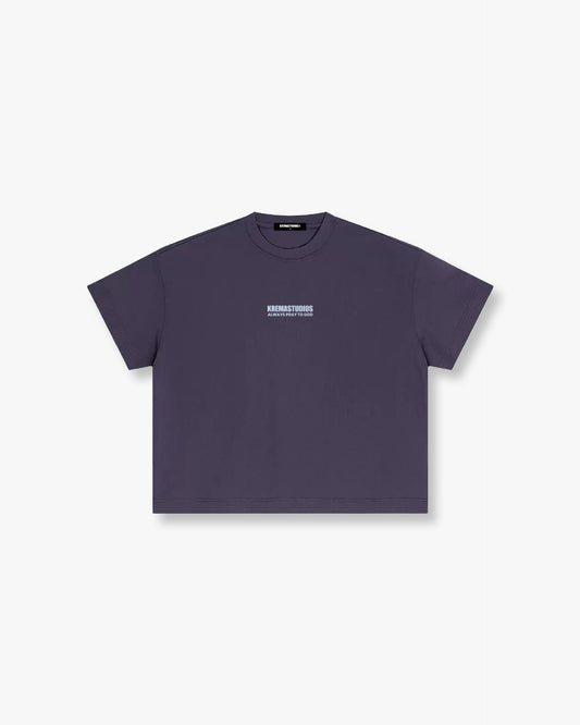 PRAY TEE - PURPLE/LIGHT BLUE