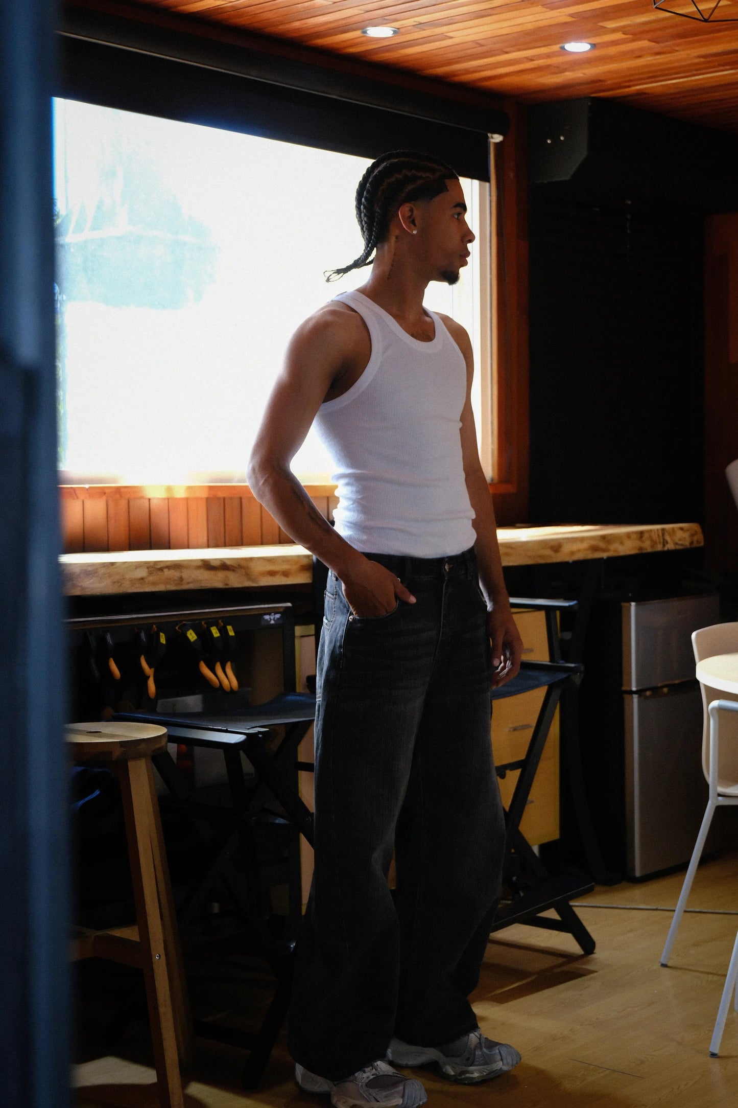 RELAXED BASIC PANTS 02