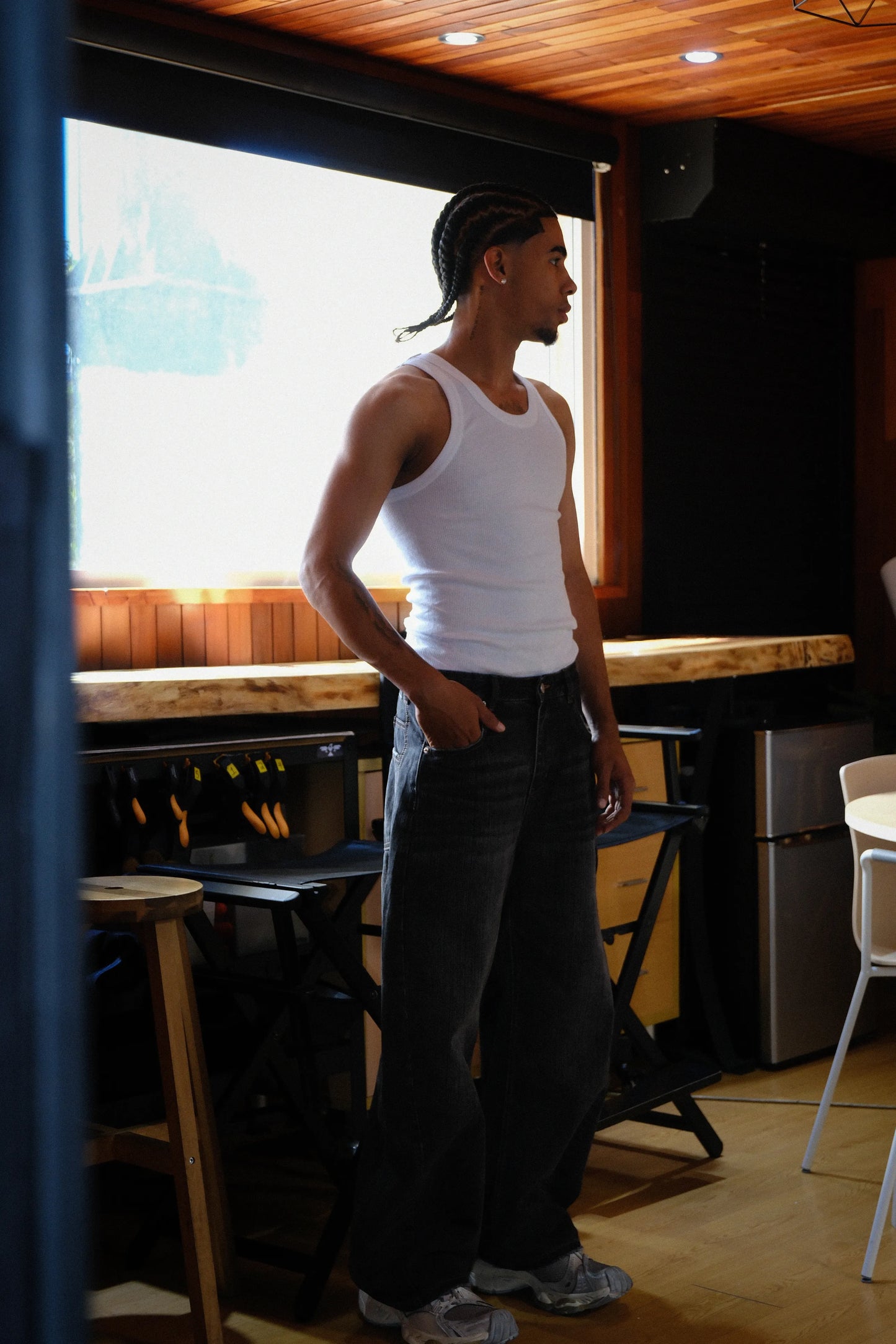 RELAXED BASIC PANTS 02
